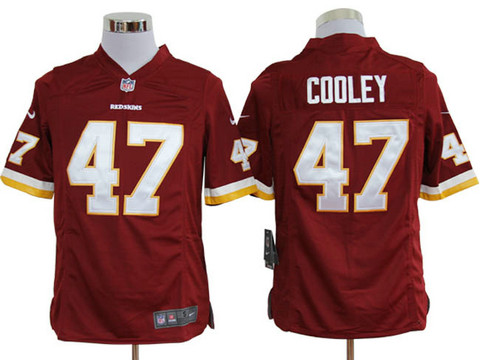 Red Game Nike Nfl jerseyWashington Red Skins 47 Cooley